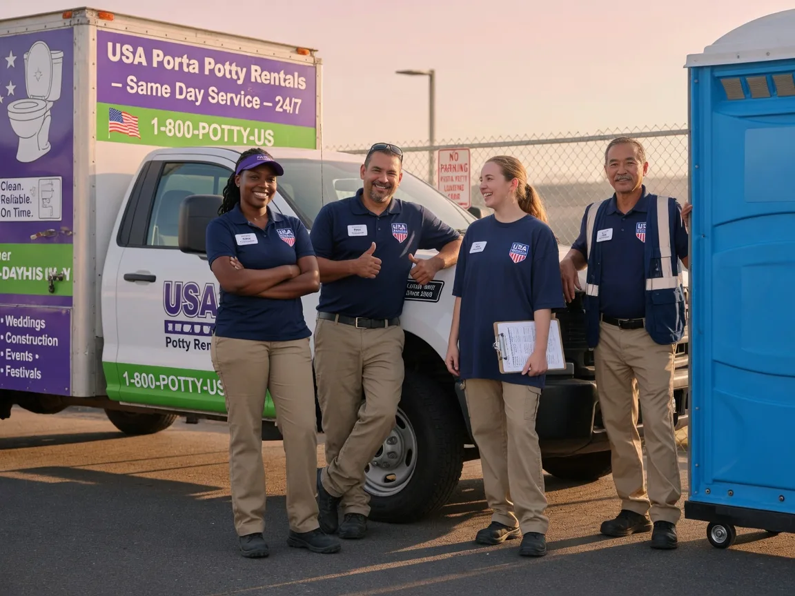 Porta Potty Rental company in Brockton, PA